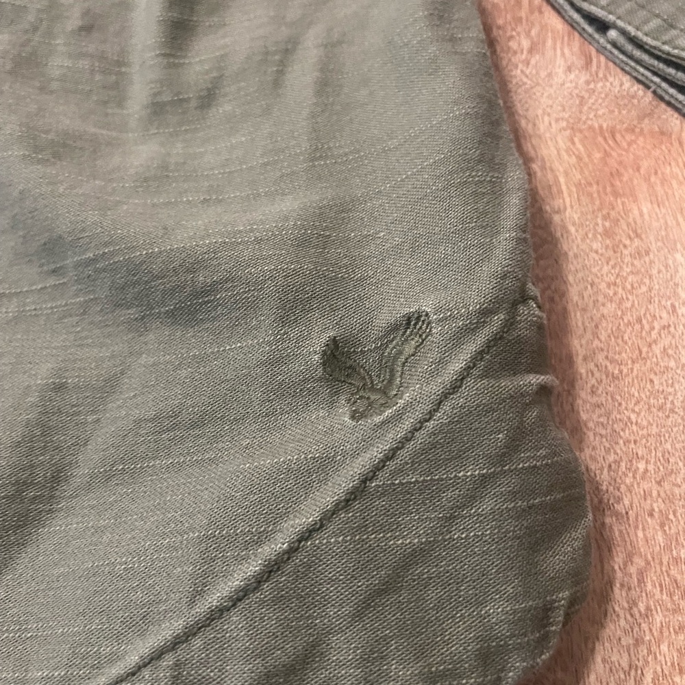 2014 American Eagle Utility Hooded Olive Green Jacket Adult Medium - Picture 5 of 7